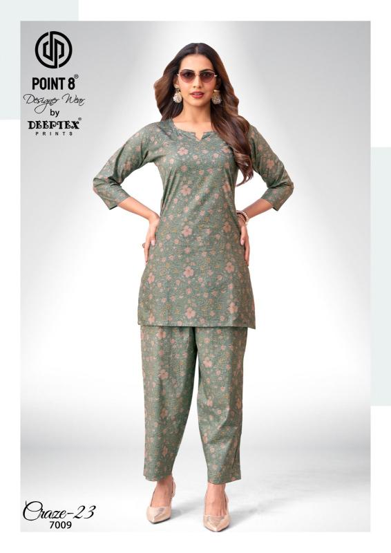 Deeptex craze vol-7 coord set wholesale for women